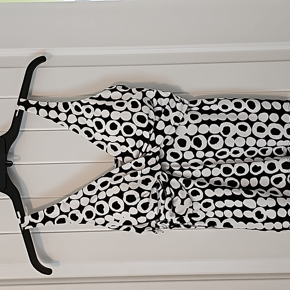 Black & White Printed Women’s Swimsuit